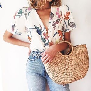 miley + molly hawaiian top