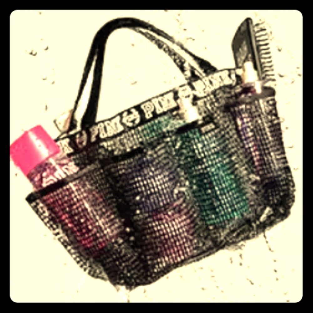 Vs pink shower caddy