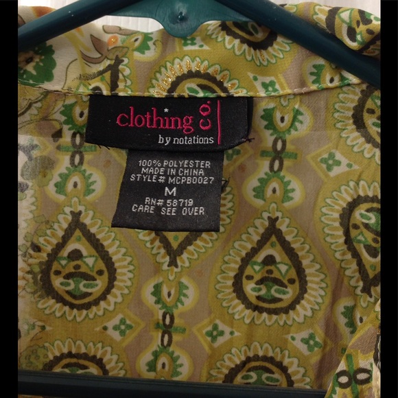 Stylish Notations Top - Picture 2 of 3