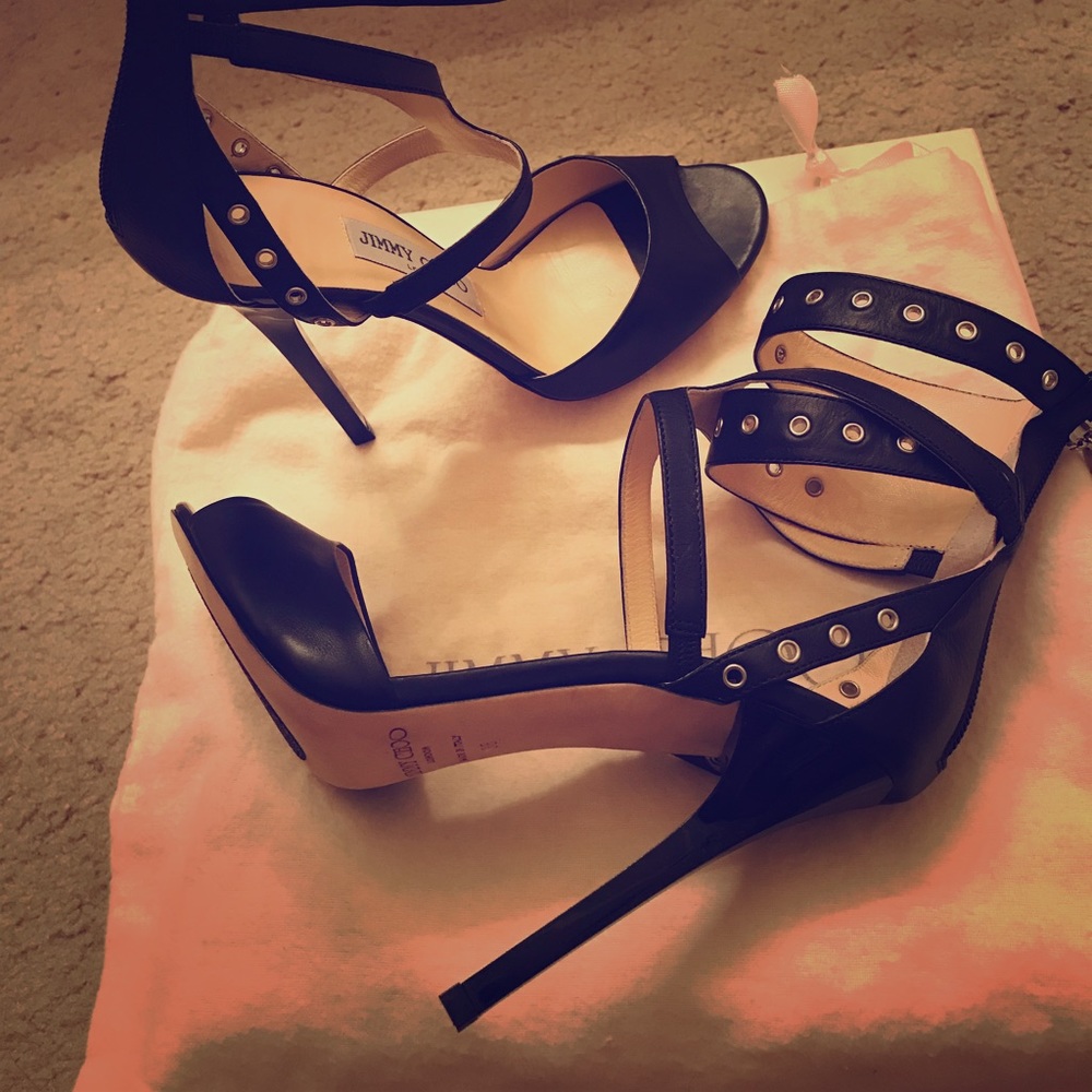 Authentic Jimmy Choi blade heels😄😄just got sold