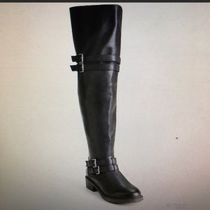 Over the knee leather Torrid Boots ‼️