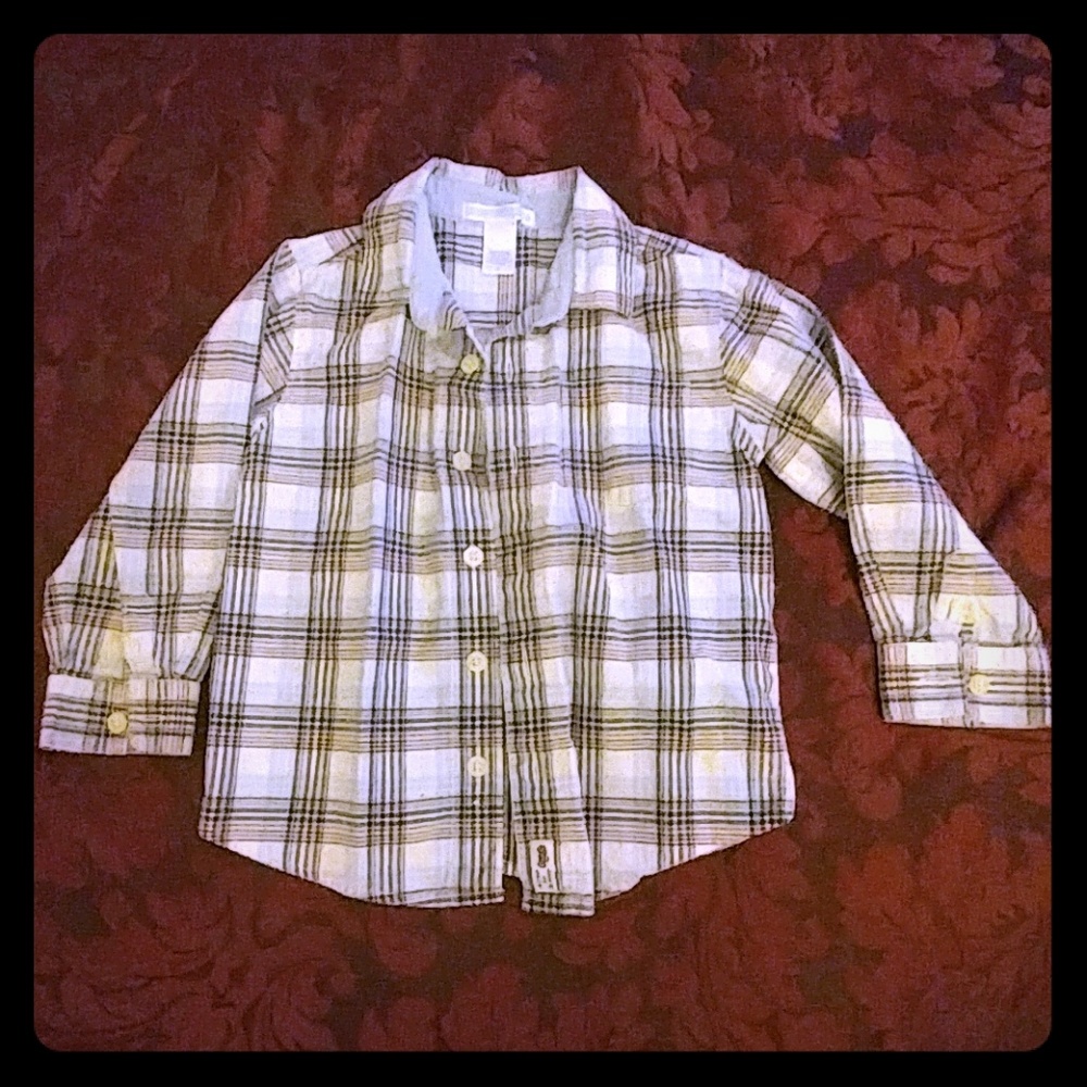 Janie and Jack button up shirt, 3T