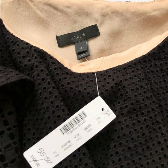 NWT J Crew eyelet one should ruffle top 4,12 - Picture 5 of 7