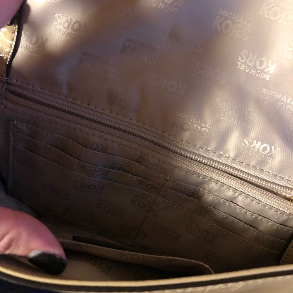Michael Kors Patent Shoulder Bag - Picture 5 of 7