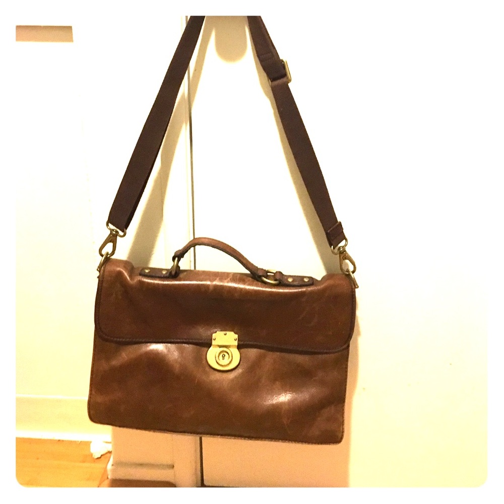 Light brown Fossil Sachel