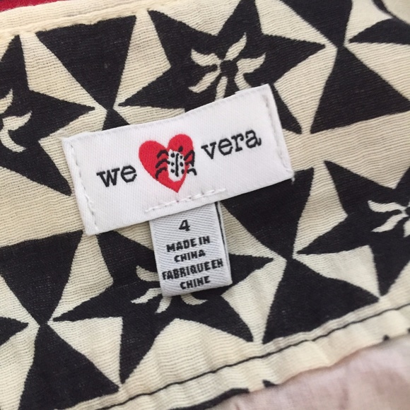 ANTRHO We Heart Vera Red Stripe Star Tie Skirt - Picture 7 of 8