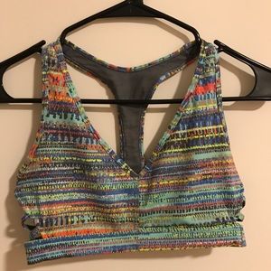 Strappy sports bra by VSX/Victoria’s Secret