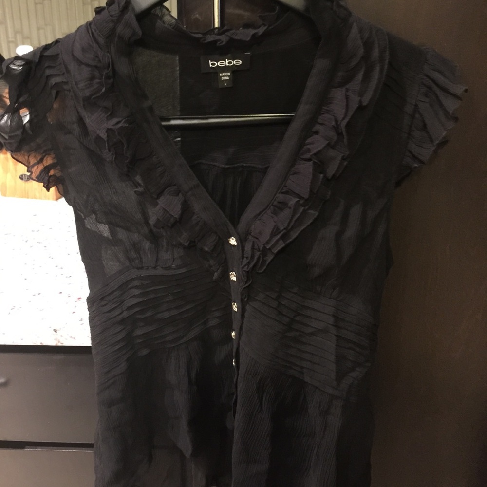 Bebe fitted top