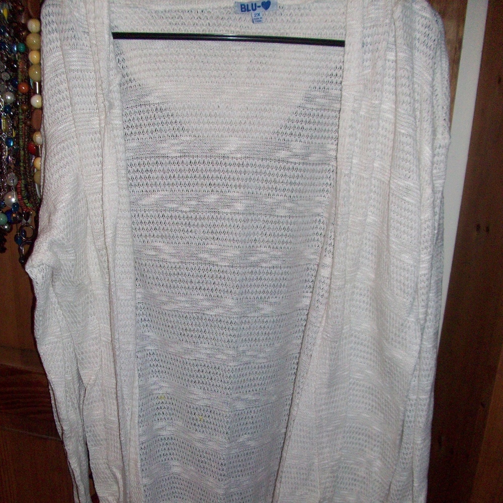Long Sleeved Lace Hooded Cardigan
