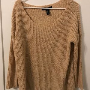 BRAND NEW Forever 21 Knitted Scoop Sweater