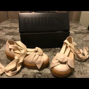 Fenty Puma tie up sandals