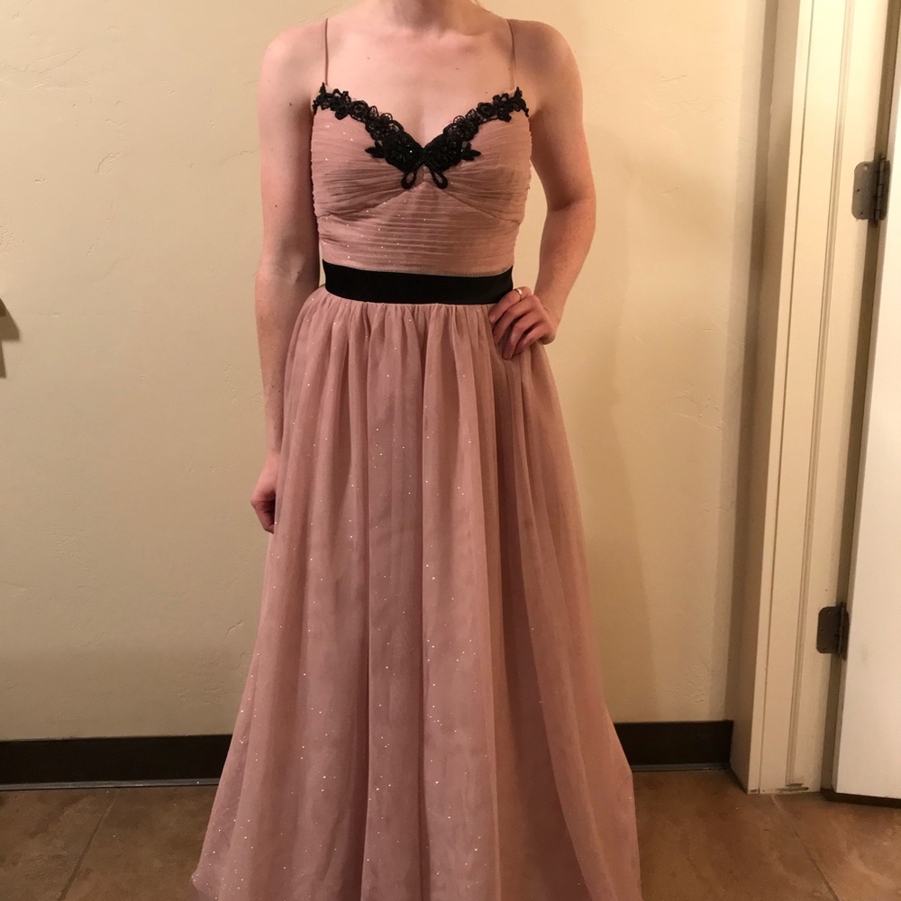 Elegant Blush Gown