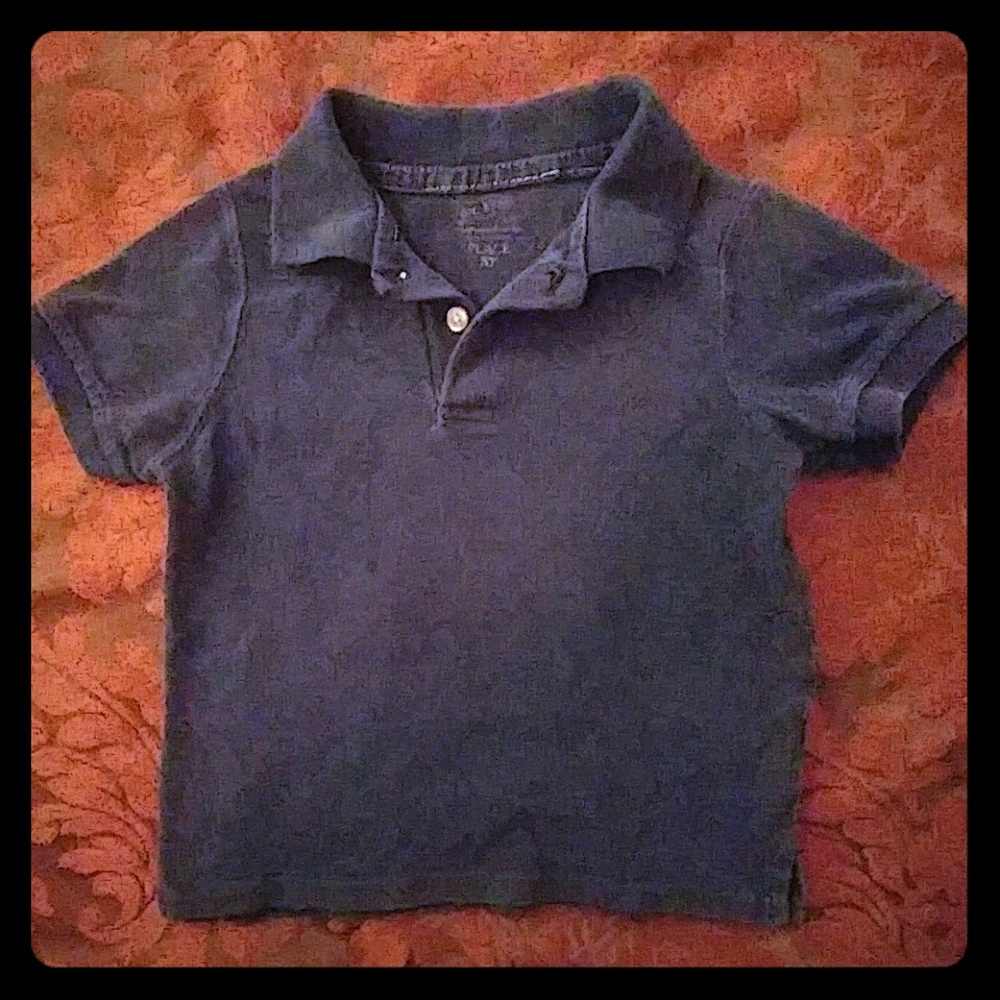 Navy 3T collar shirt,