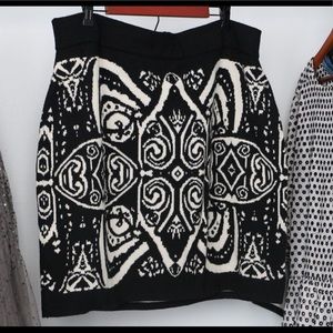 ASOS CURVE 2 piece patterned knit sweater set