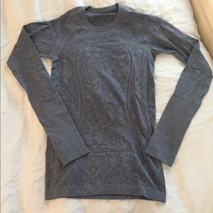 Lululemon Gray Long Sleeve