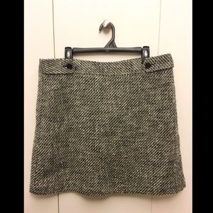 Loft B&W Tweed Pencil Skirt Size 16