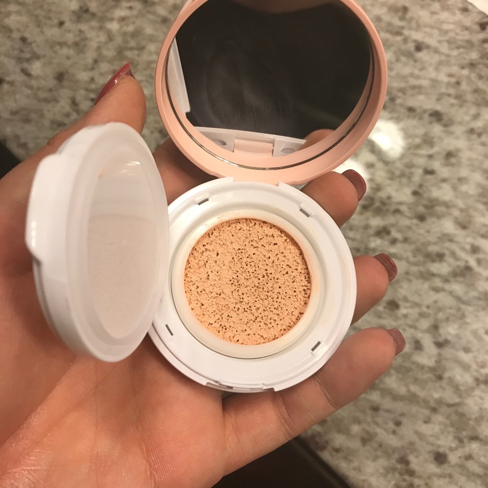 Lancome CC Cushion in Peach