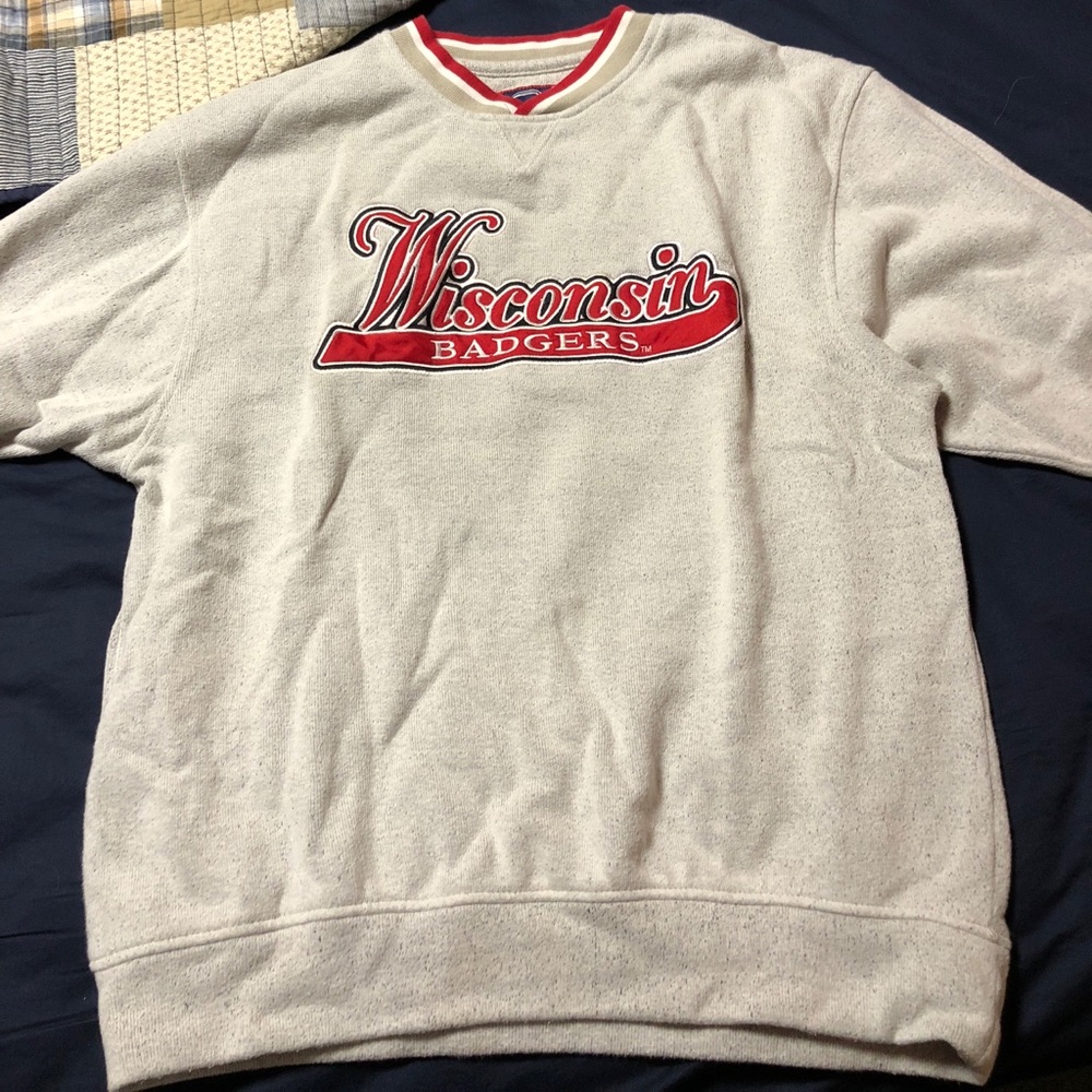 Wisconsin Badgers crew neck hoodie