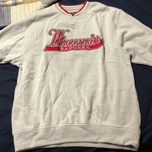 Wisconsin Badgers crew neck hoodie