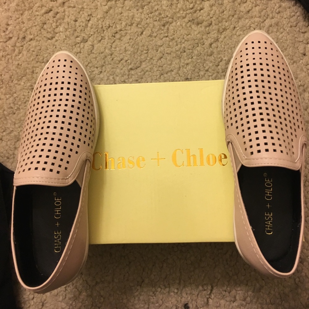 Chase + Chloe Slip Ons
