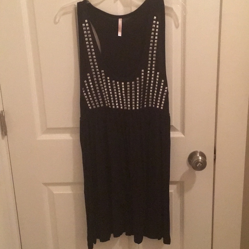 🔥Donating Soon🔥Rue 21 Black Studded Dress NWOT