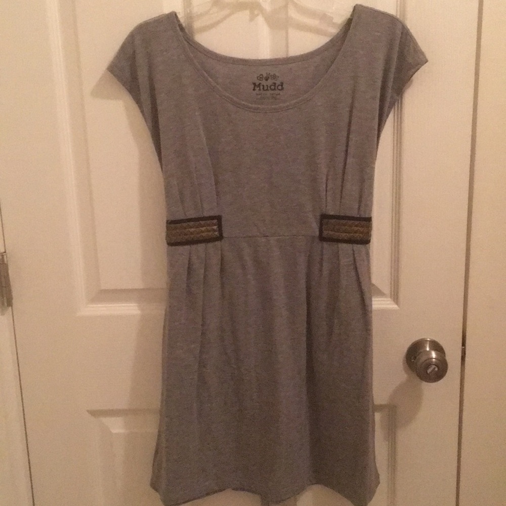 🔥Donating Soon🔥MUDD Grey Sleeveless Dress EUC