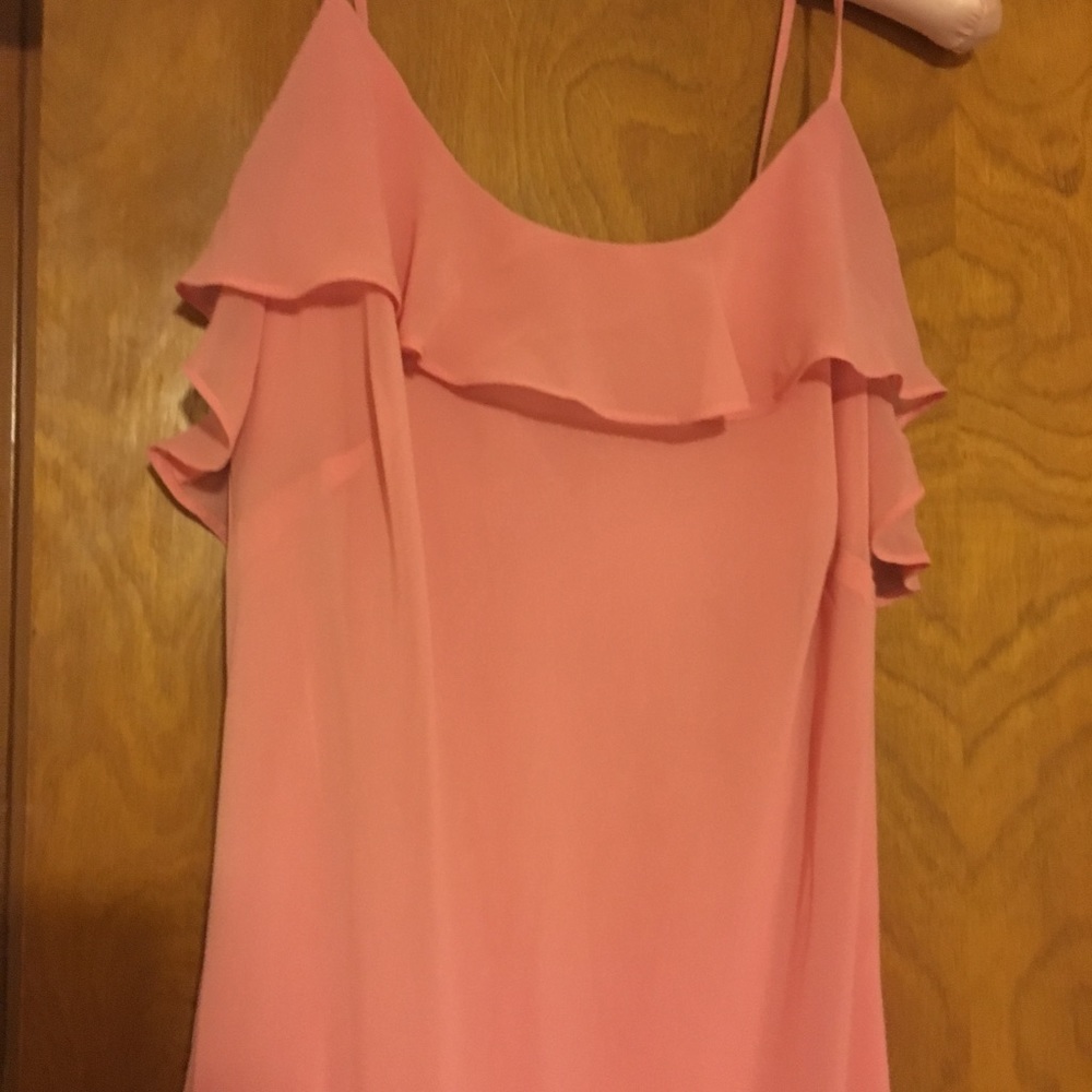 Coral dress