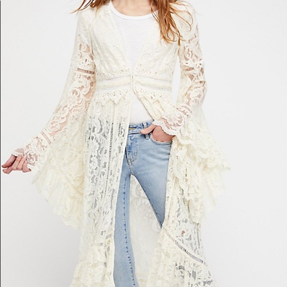 ISO Freepeople Rhiannon Lace Kimono