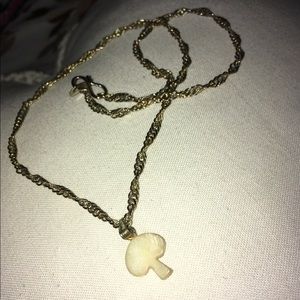 Mushroom Pendant Necklace