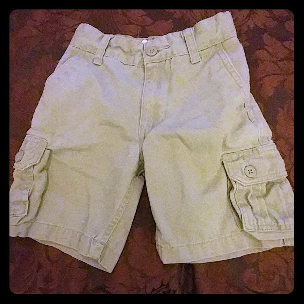 Khaki shorts, Faded Glory, size 4.
