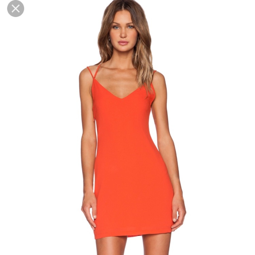 Brand new "Three of something" orange dress 👗 🍊