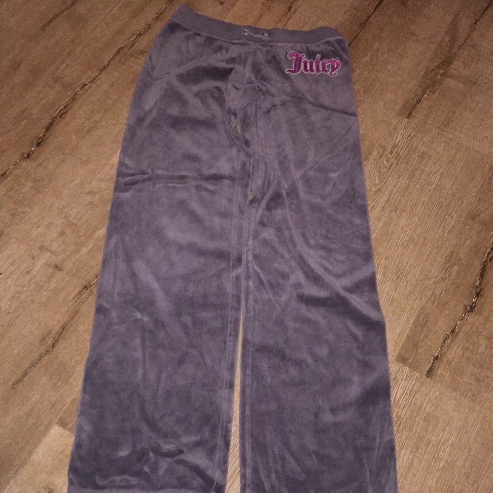 Gray Juicy Sweat pants