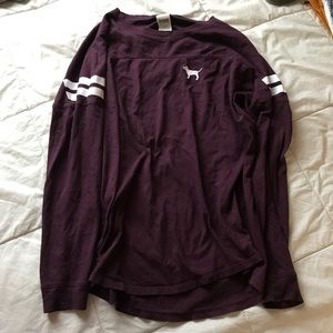 Maroon Long Sleeve Tee