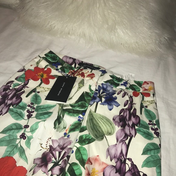 Flower print Zara trousers! - Picture 3 of 3