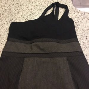 Bebe off the shoulder dress