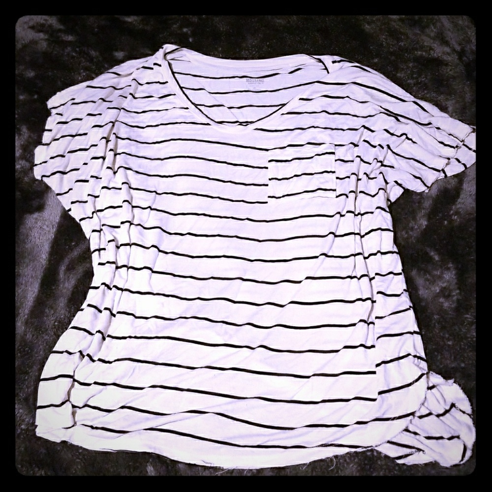 Black and White Shirt