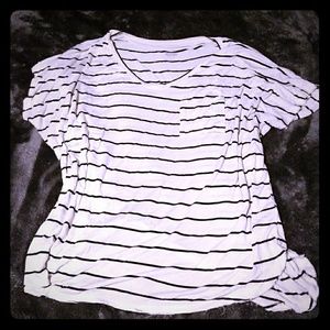 Black and White Shirt