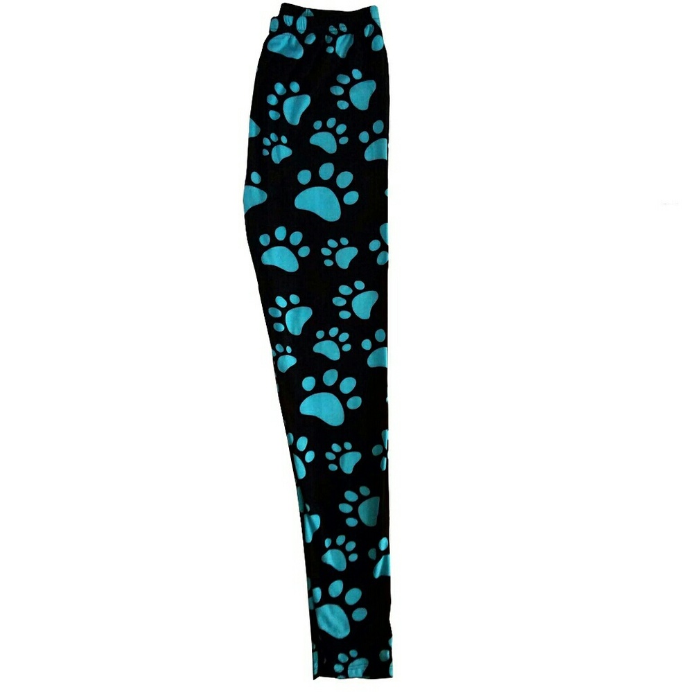 Puppy Paws One Size Leggings - Picture 2 of 2