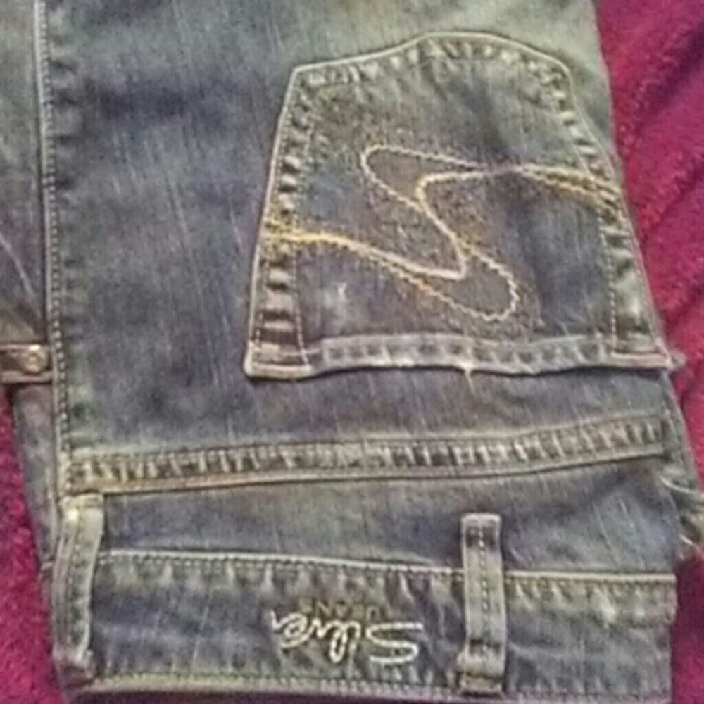 Silver jeans