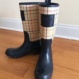 Woman’s Coach Tall Rain Boot