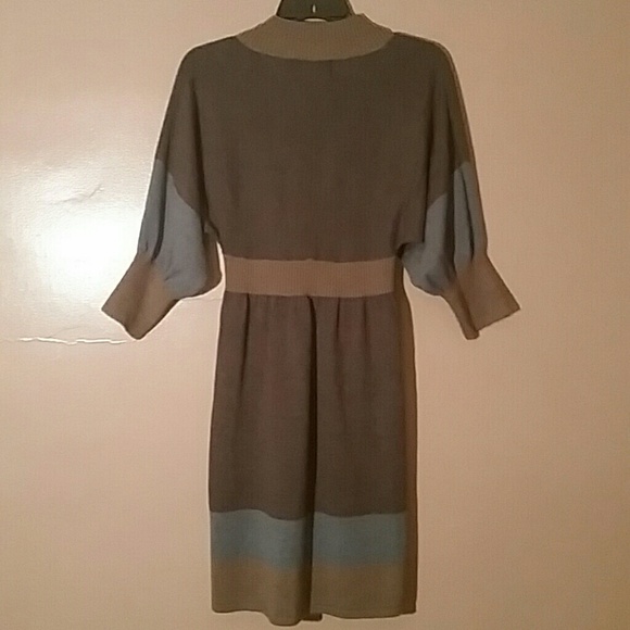 🌟Caramel Dolman Sleeve Sweater Dress🌟 - Picture 7 of 8