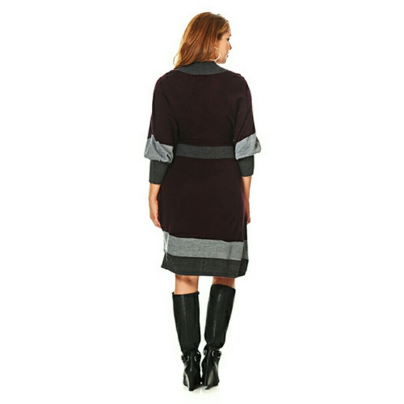 🌟Caramel Dolman Sleeve Sweater Dress🌟 - Picture 6 of 8