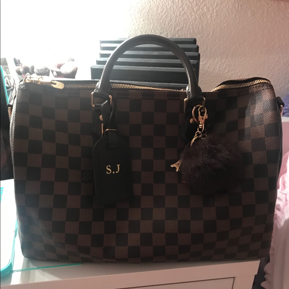 Louis Vuitton Speedy 35 Bando. Damier Ebene