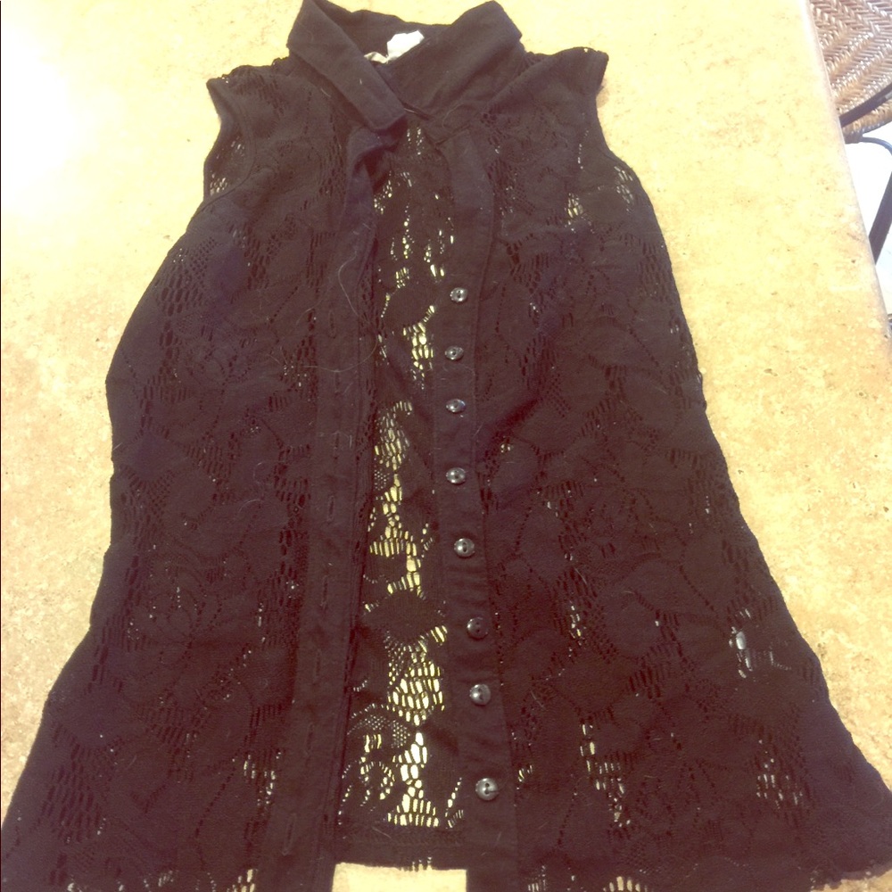 Laced vest