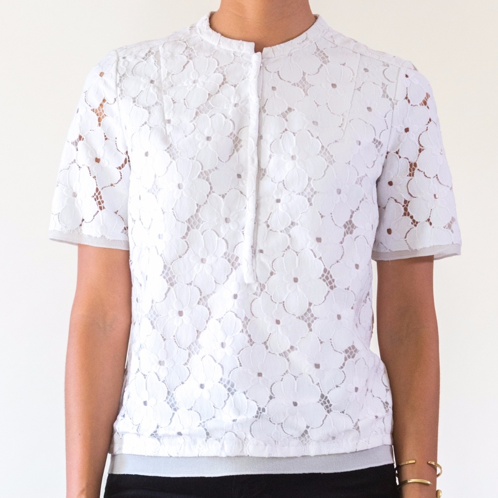 Sold!!! Diane Von Furstneburg lace blouse