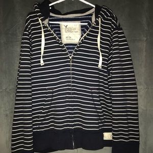 American Eagle men’s zip up hoodie.