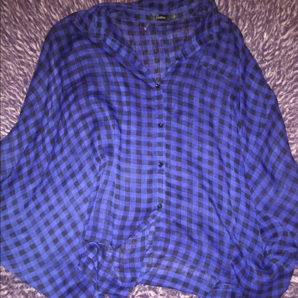 Millau Checkered Blouse from LF