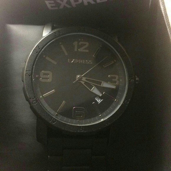 62a19c2f-b03d-475b-a62b-  Matte black Express Mens Watch