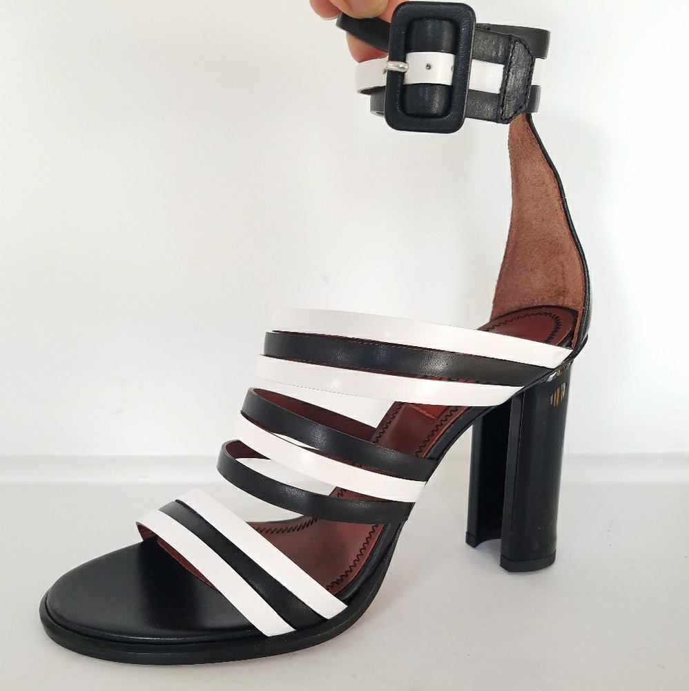 Missoni New Leather Heeled Sandals size 7.5 - Picture 2 of 8