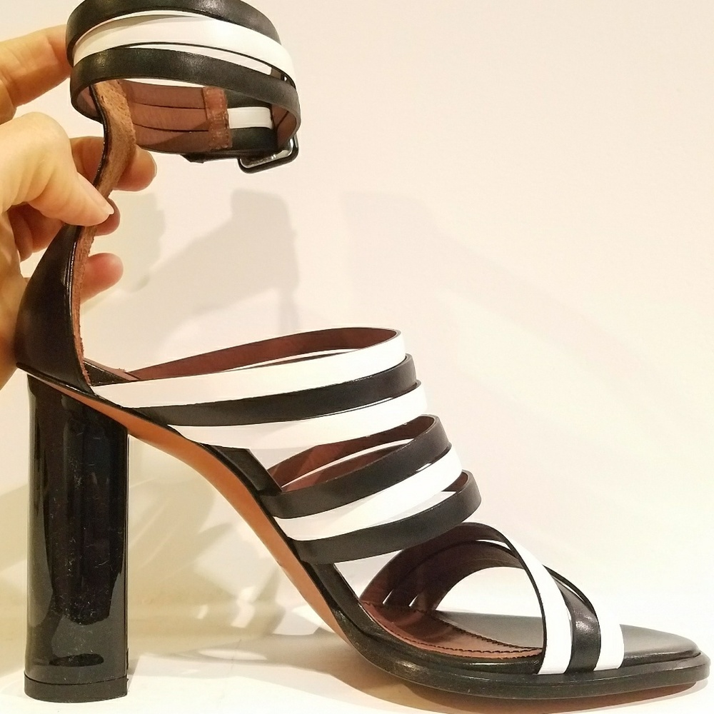 Missoni New Leather Heeled Sandals size 7.5 - Picture 7 of 8